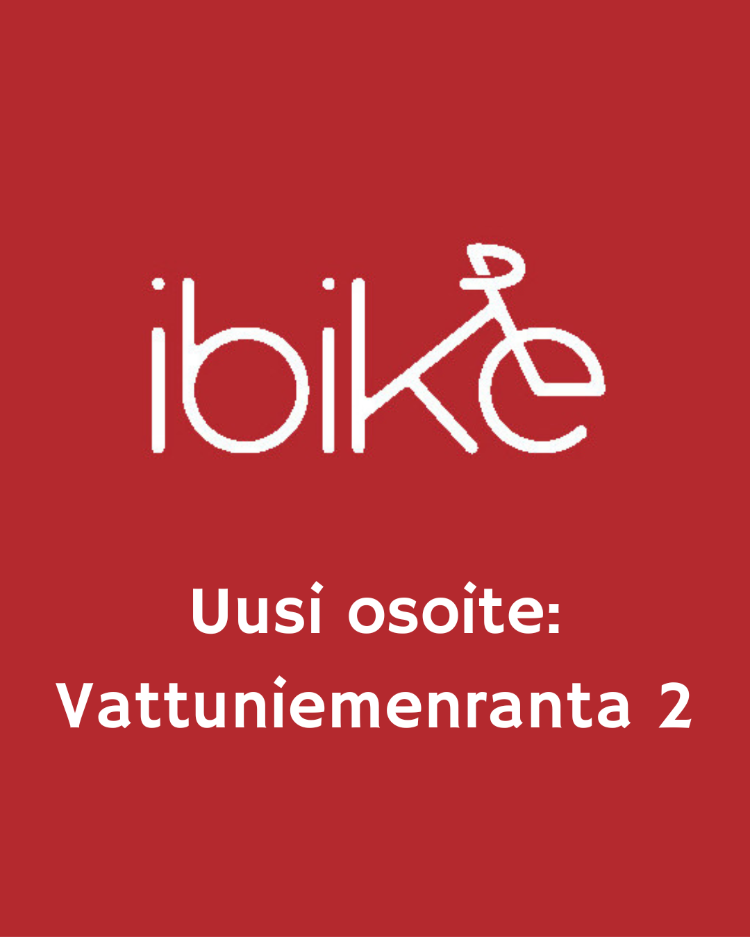 Uusi osoite: Vattuniemenranta 2